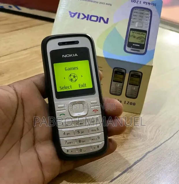 Nokia 1200 Black - 1