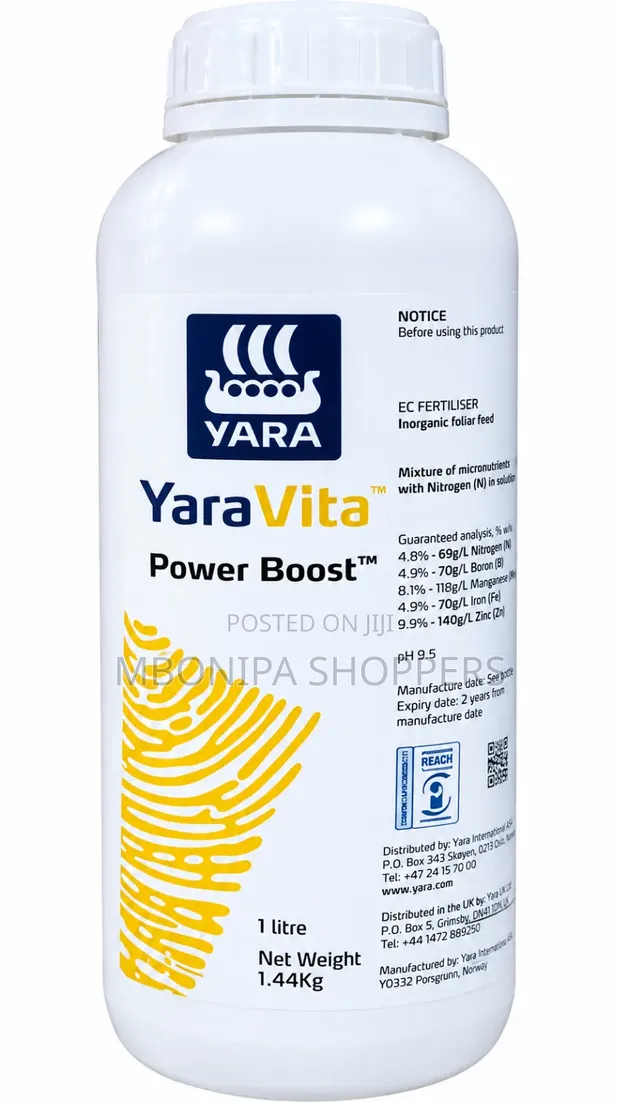 Yara Vita Power Boost Foliar Fertilizer 1L - 1