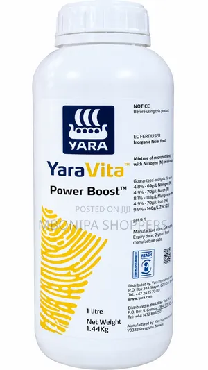 Yara Vita Power Boost Foliar Fertilizer 1L