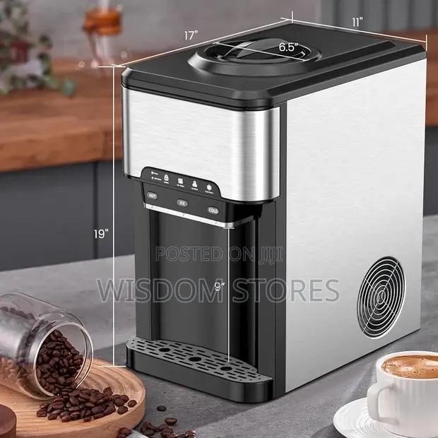 SIMOE 3-in-1 Water Cooler Dispenser with Ice Maker - 1