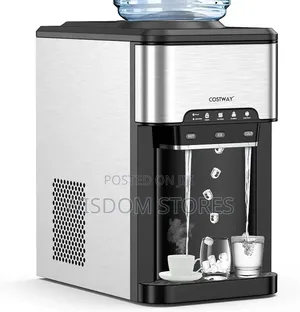 3-in-1 Portable Water Cooler with Ice Machine
