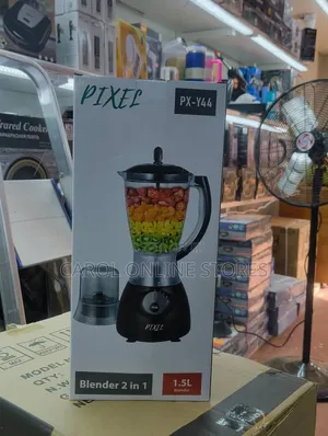 1.5L Pixel Electric Blender 2-in-1 with Dry Mill
