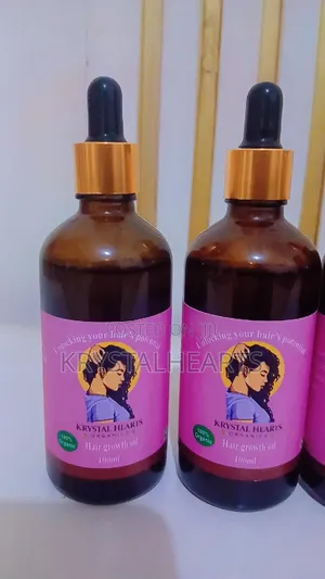 KrystalHearts Hair Growth Oil for Edges and Bald Spots