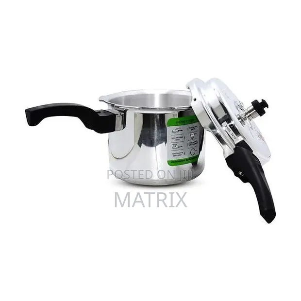 3L Non-Electric Pressure Cooker with Whistling Weight Valve - 1