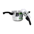 3L Non-Electric Pressure Cooker with Whistling Weight Valve - 1