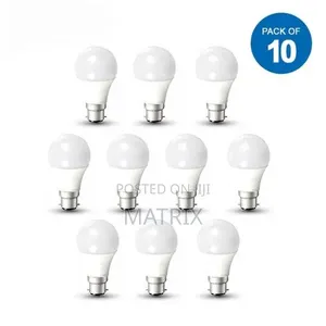 7W LED Warm Light Pin Type Energy Saver Bulb (10 Pieces)