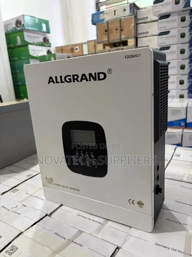 AllGrand 3kVA Solar Inverter 24V 120A MPPT Charger - 1