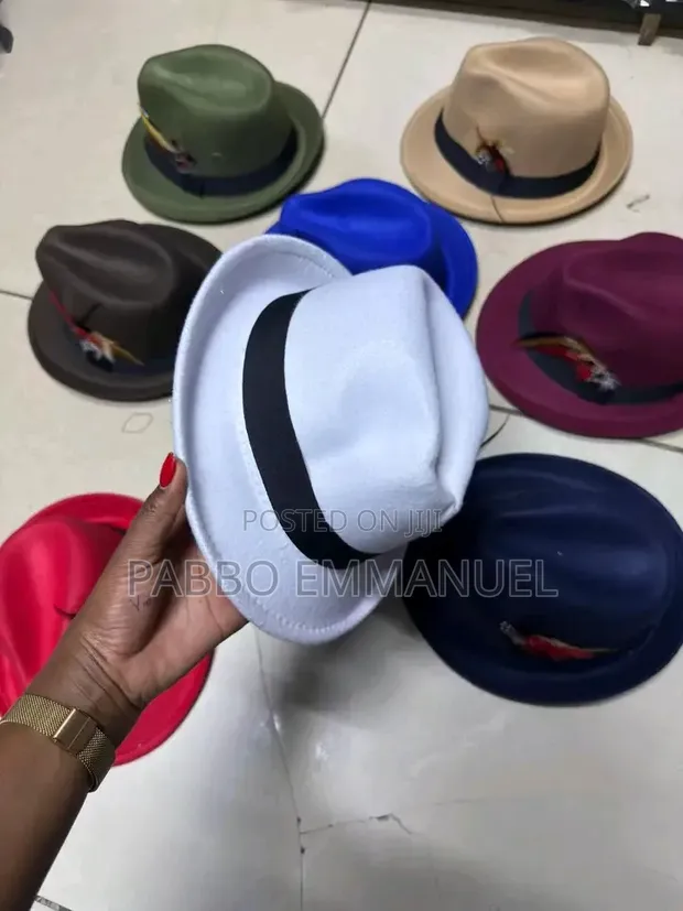 Feather Brim Fedoras - 1
