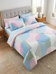 4-Piece Duvet Set with Pillowcases and Bedsheet - 2