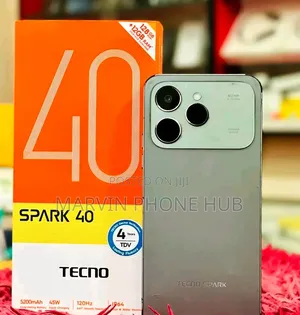 New Tecno Spark 40 256GB Gray