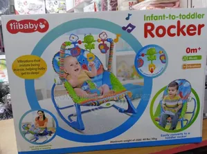 Infant Baby Rocker Swing - Blue