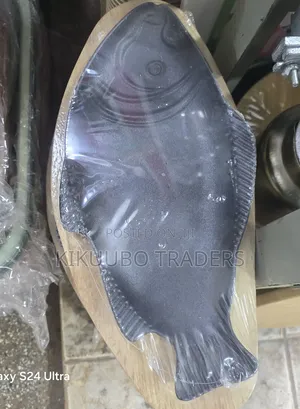Fish-Shaped Cast Iron Sizzling Pan