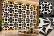Bold Curved Star 3D Geometric Wall Panels - 2