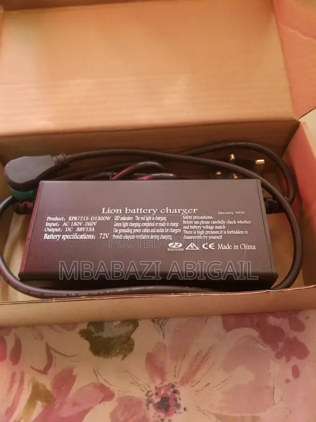 Kevla Lead Acid Battery Charger 72V 15A - 1