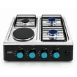 Pixel 3 Gas + 1 Electric Table Top Cooker - Auto Ignition (50x50)cm - 2