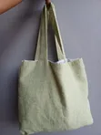 Formal Green Tote Bag for Women - 2