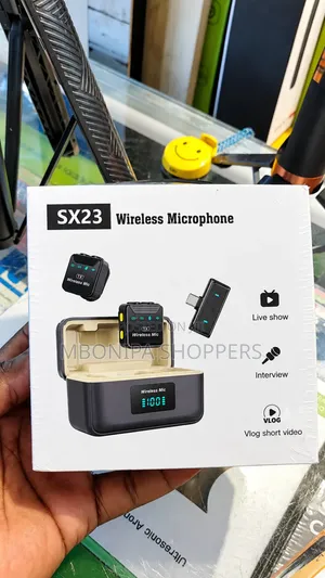 Noise Canceling Mini Wireless Lavalier Microphone