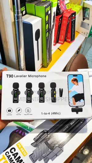 T90 4-in-1 Wireless Microphone with Noise Reduction