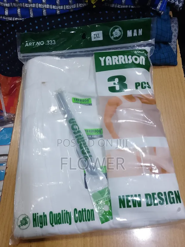 Cotton Vests - 3pcs Pack - 1