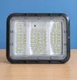 100W Solar Flood Light with Panel & Remote - 2