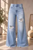 Denim & Supply Wide-Leg Jeans - Women's Size M/S - 1