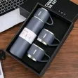 3-in-1 Vacuum Flask Gift Set with Free Name Engraving - 1