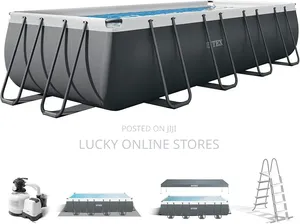 Intex 18ft x 9ft x 52inch Ultra Rectangular Swimming Pool
