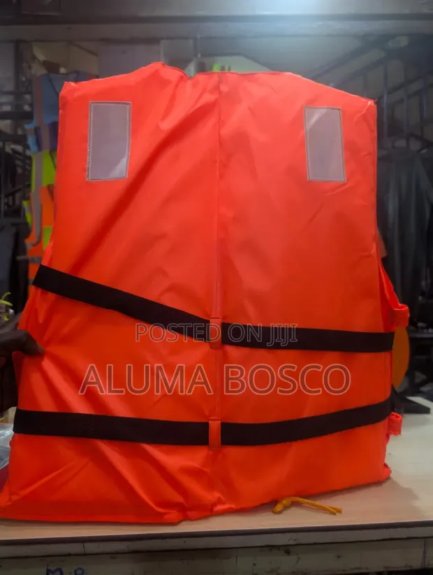 American Safety Life Jacket - Orange, Size M - 1