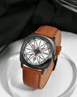 Tomi Men's Geometric Calendar Wristwatch - 2