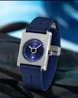 Tomi Men's Luxury Square Silicone Strap Quartz Watch - 1