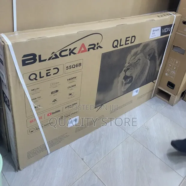 Black Ark 55" QLED Smart TV - 1