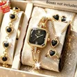 6PCS Women's Luxury Watch & Jewelry Set - 2