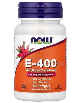Vitamin E 400 IU, 50 Softgels
