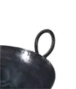 RAJ Quality Iron Black Kadai Cooking Pot with Double Handle 46cm (18") - 3