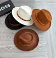 Original Unisex Wool Felt Fedora Hats - 2