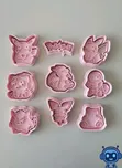 Pokémon Set - 3D Cookie & Playdough Cutters - 2