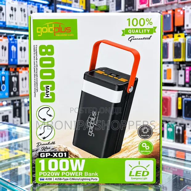 100W Super Fast Charging Power Bank - Multicolor - 1