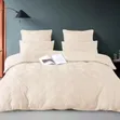 Luxury Tufted Wave Duvet Cover Set with Bedsheet - 5