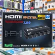 HDMI Splitter 1 In 4 Out, Supports 4K UHD, HDCP 1.4, 3D, 1080p - 2