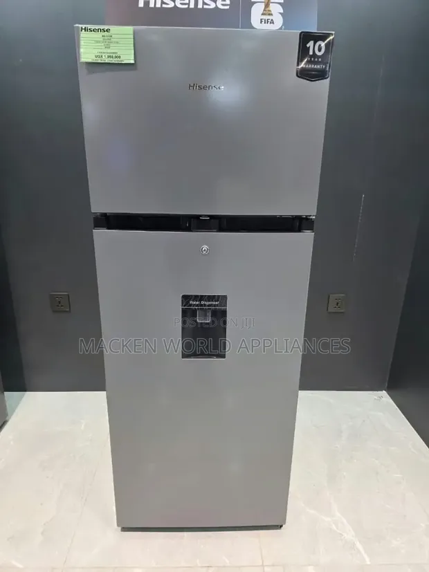 Hisense 270L Double Door Defrost Fridge with Water Dispenser - 1