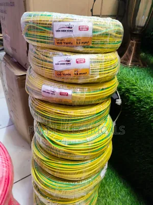 1.5mm Single Core Electrical Cable (Green)
