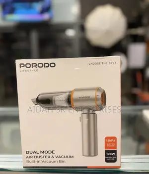 Porodo Dual Mode Air Duster & Vacuum 100W