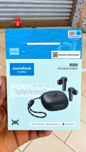 Anker Soundcore R50i True Wireless Earbuds - 30+ Hours Playtime