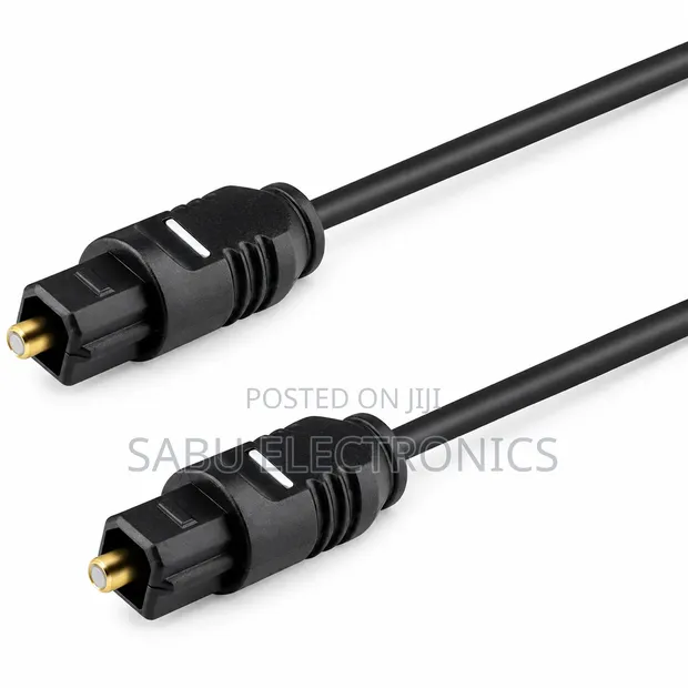 Digital Optical Cable - TOSLINK Cable for TV, Soundbar, Home Theatre (5m) - 1