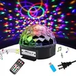 MP3 LED Magic Ball Light Disco with Bluetooth Speaker - 1