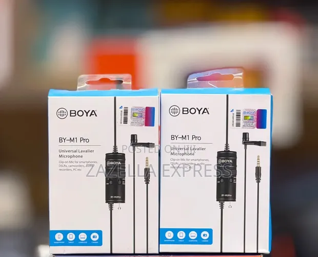 Boya BY-M1 Pro Lavalier Microphone - 1