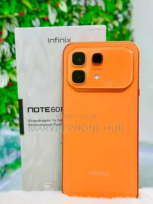 New Infinix Note 60 Pro 5G 256GB Orange