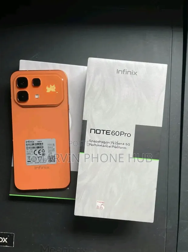 New Infinix Note 60 Pro 256GB Orange - 1