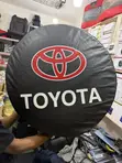 Brand New Leather Car Tire Covers - 2