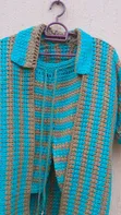 Handmade Crochet Cardigan/Kimono - 4